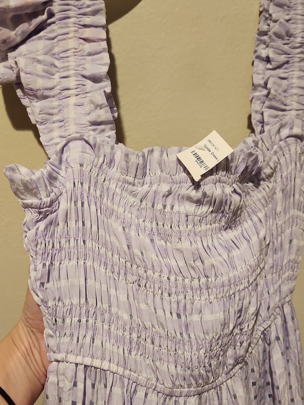 ❤️ NWT! UMGEE SMOCKED GOLDIE MIDI DRESS, MEDIUM - Picture 11 of 12